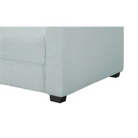 bobb Sessel Lisa de Luxe Mikrofaser 85 x 90 x 93 cm Blau mit Boxspringpolsterung