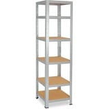 shelfplaza HOME 230x50x50cm Schwerlastregal Garage Hobby Lager Keller Werkstatt