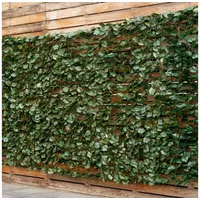 Costway Künstliche Efeu Garten Sichtschutz Grün 150 x 240 cm