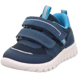 superfit Jungen Sport7 Mini Sneaker, Blau Türkis 8040, 29