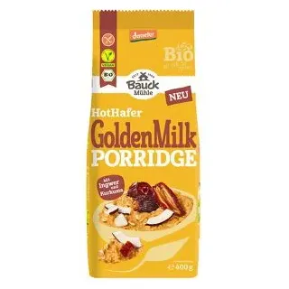 Bauckhof Hot Hafer Golden Milk Porridge bio