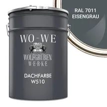 WO-WE Dachfarbe W510 Grau seidenglänzend 5 l