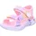 SKECHERS Unicorn Dreams Majestic Bliss Durchgängies Plateau Sandalen, Light Pink Textile Multi Trim, 43 EU - 43 EU