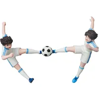 Medicom Captain Tsubasa Mini-Figuren UDF Ohzora Tsubasa und Misaki Taro 13 cm