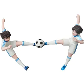 Medicom Captain Tsubasa Mini-Figuren UDF Ohzora Tsubasa und Misaki Taro 13 cm