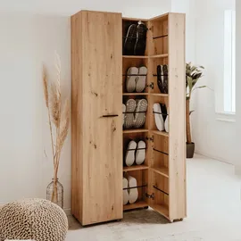 CaliCosy Lugo 74 x 181,5 x 34 cm naturbelassen / braun