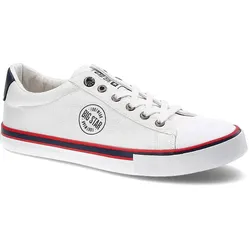 Weiße Turnschuhe Big Star Bequeme Herrenschuhe, 44