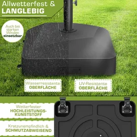 tillvex Schirmständer Granit Schwarz