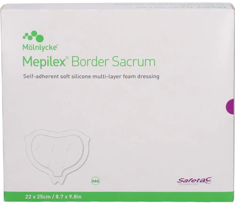 MEPILEX Border Sacrum Schaumverb.22x25 cm steril 10 St