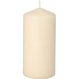 Papstar Stumpenkerze 10 x 5 cm 8 St. creme