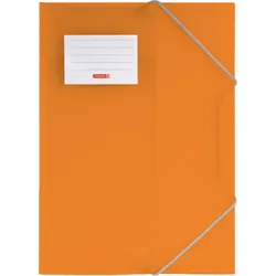 Brunnen FACT!pp, Envelope folder, A4, Polypropylen (PP), Orange, Gummiband, 1 St
