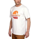 CARHARTT HEAVYWEIGHT C GRAPHIC T-Shirt, beige, Größe S