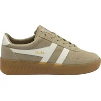 GOLA Sneaker Grandslam Wildleder 2024 hellgrau/weiss Damen