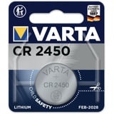 Varta CR2450 3V Batterie Lithium Knopfzelle 560 mAh VCR2450