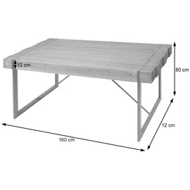 Mendler HWC-A15 80 x 80 x 160 cm naturfarben