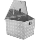 Güde - Alu Deichselbox GT 120 – 120L abschließbare Aluminium, Werkzeugbox