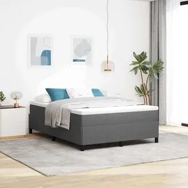 vidaXL Boxspringbett 160 x 200 cm Hellgrau