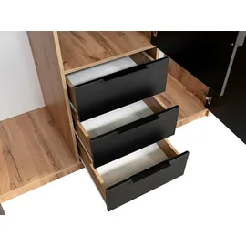 Mirjan24 Kleiderschrank Tytus Lux 150 x 200 x 58 cm Weiß
