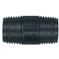 Riegler Rohrdoppelnippel 23, AG/AG, R 1, Länge 180,0 mm,