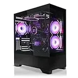 SYSTEMTREFF Gaming PC AMD Ryzen 7 8700F 8x5GHz | Nvidia RTX 5070 TI 16GB DX12 | 1TB M.2 NVMe | 32GB DDR5 RAM | Windows 11 | WLAN Desktop Computer Rechner für Gamer, Zocker & Streamer