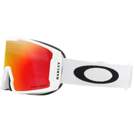 OAKLEY Line Miner XM Prizm Skibrille (Größe One Size, weiss)