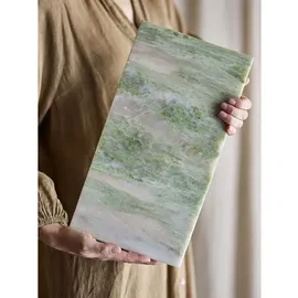 Bloomingville Keika Schneidebrett Marmor 1 20 x 38 cm Grün