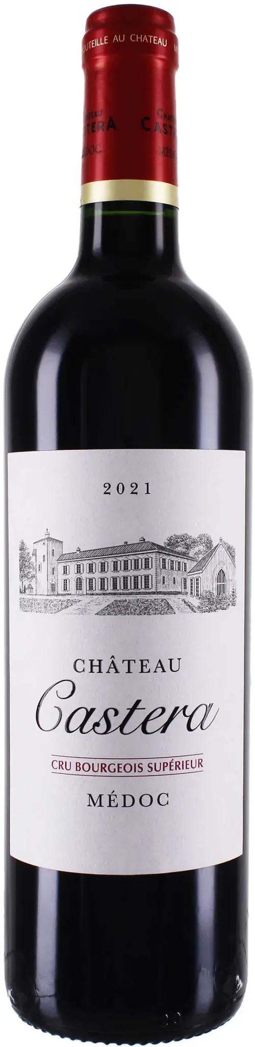 Chateau-Castera 2021 Château Castera Cru Bourgeois 2021 Cabernet Franc,Cabernet Sauvignon,Merlot,Petite Verdot Frankreich