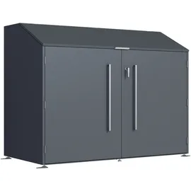 Tchibo Fahrradgarage Linea anthrazit 100x200x154cm