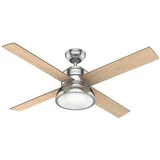 Hunter Loki 132,1 cm Deckenventilator Nickel