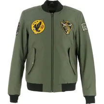von Dutch Fight Motorradjacke Braun/Schwarz 2XL