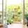 Relaxdays Blumentreppe mit 6 Etagen 152,5 x 80 x 73 cm Natur