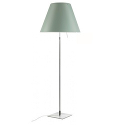 Luceplan - Costanza Stehleuchte Alu/Comfort Green - cm