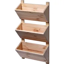 Dobar Wandbeet 38 x 17,5 x 79 cm Natur