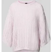 Relaxed Fit Wollpullover aus Mohair-Mix Modell 'C_FRUG', Flieder, XL