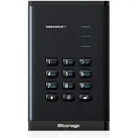 iStorage diskAshur3 SSD 2TB - Black (2 TB), Externe SSD, Schwarz
