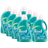 PERWOLL Sport Waschmittel 216 (8 x 27 WL), Hygiene Waschmittel reinigt sanft, entfernt schlechte Gerüche & erhält die Elastizität, für Sport- und Funktionskleidung, mit Dreifach-Renew-Technologie