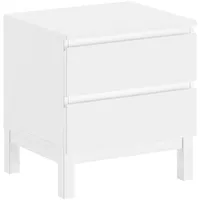 Vipack Kindernachttisch Vipack 50 x 53,8 x 45 cm Kiefer lackiert weiß