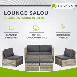 Juskys Salou Lounge-Set Grau