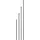 Riegler Verlängerungsrohr 900 mm Aluminium