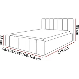Infanskids ELISE 90 x 200 cm Beige