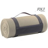 Wohndecke Fleece Decke 150 x 120 cm, SOLS beige