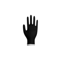 ABENA® Einmalhandschuh Thor Black, Vinyl, schwarz 1999900594 , 1 Karton = 10 Packungen à 100 Stück, Größe L