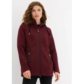 bonprix Strickfleecejacke Rot 52/54