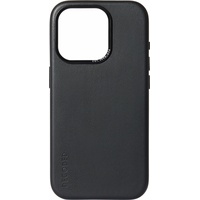 Decoded Leather Backcover für iPhone 15 Black