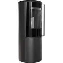 Kratki SVEN Ø 150 7 kW Schwarz / Brennraum Schwarz