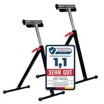 Melko Klappbock Stahl 66-105 cm Silberfarben
