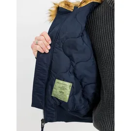 Alpha Industries 45P Hooded Custom rep.blue L