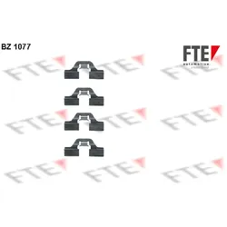 Zubehörsatz Scheibenbremsbelag FTE 9910176