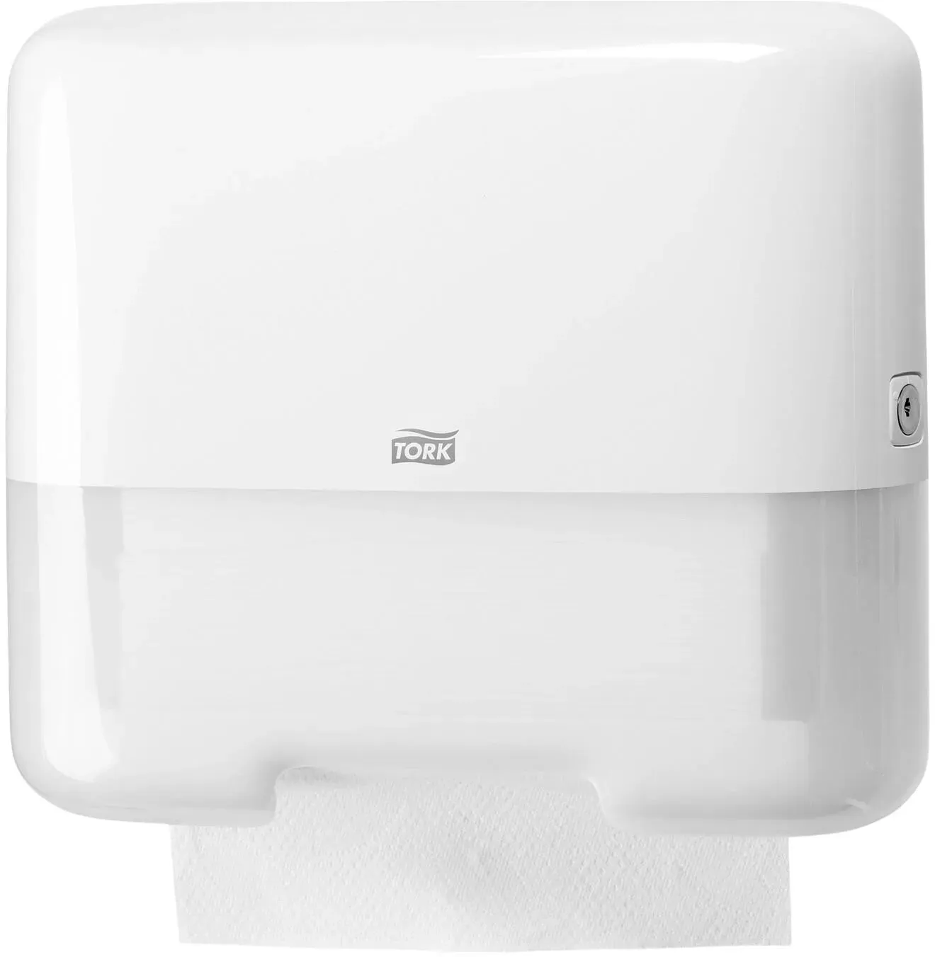 Spender Mini für V- und C-Falz Handtücher H3 291x135x332mm, weiß