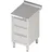 Stalgast Schubladenschrank mit 3 Schubladen, 450x600x850 mm, mit Aufkantung, verschweißt